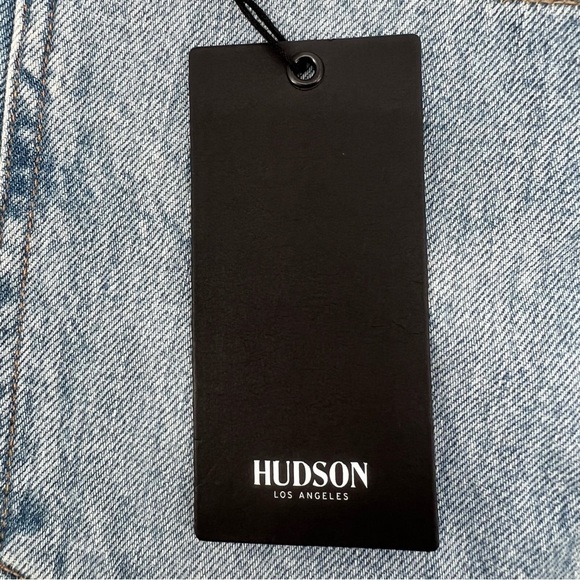 NWT Hudson Jeans Lori High Rise Button Fly Cut Off Denim Shorts Size 31 Women's - Picture 9 of 10